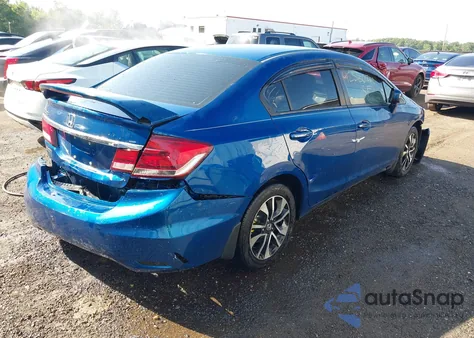 2014 Honda Civic Ex from USA, damaged, VIN 2HGFB2F82EH540886